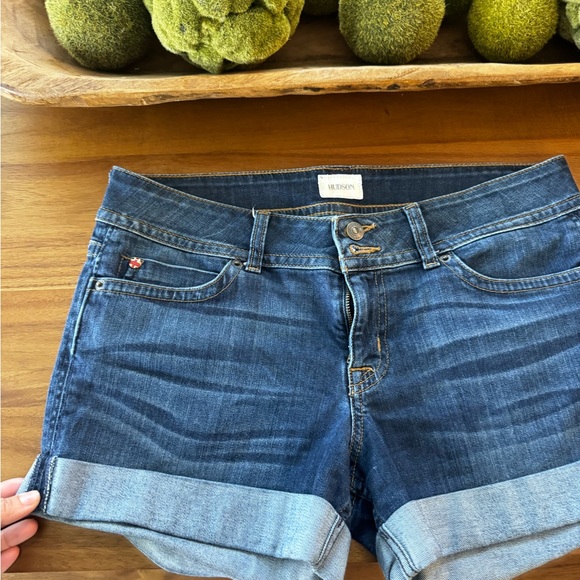 Blue Denim Shorts Hudson women 29 - Picture 5 of 10
